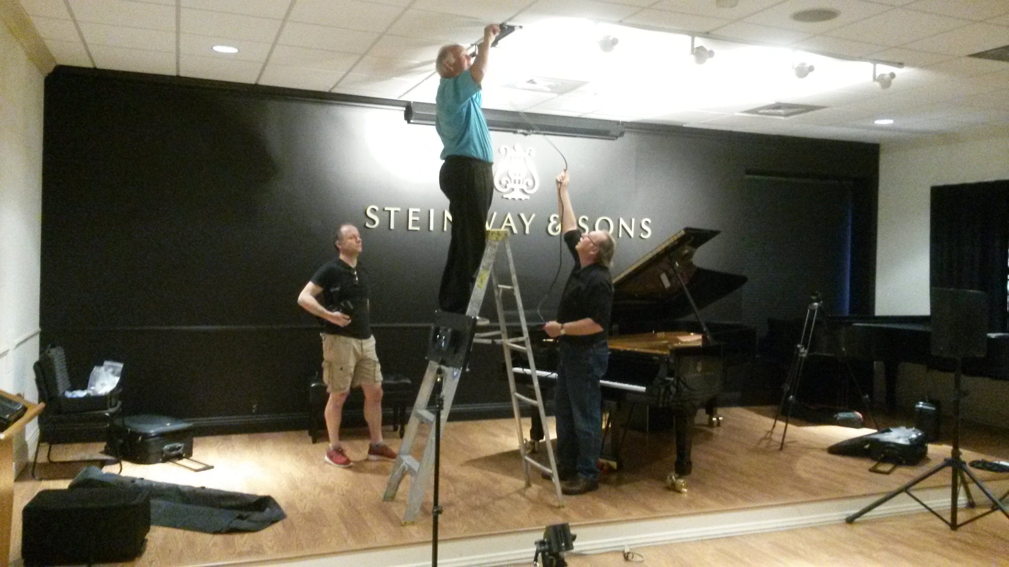 ALZO & Drew Henderson Produced a Piano Performance at the Steinway Galleries in Westport, CT