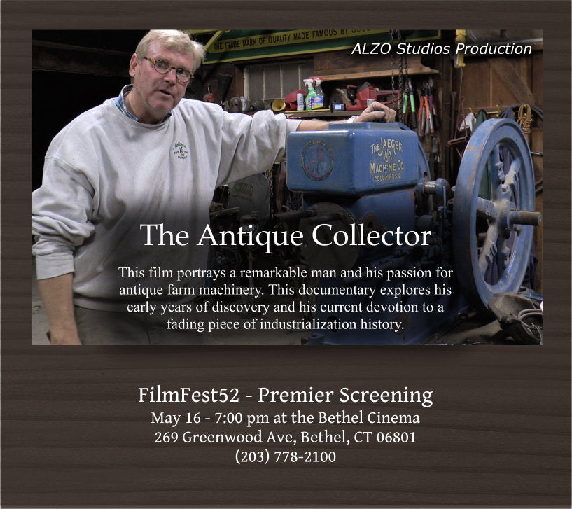 ALZO gear used in the production of "The Antique Collector" a documentary film.