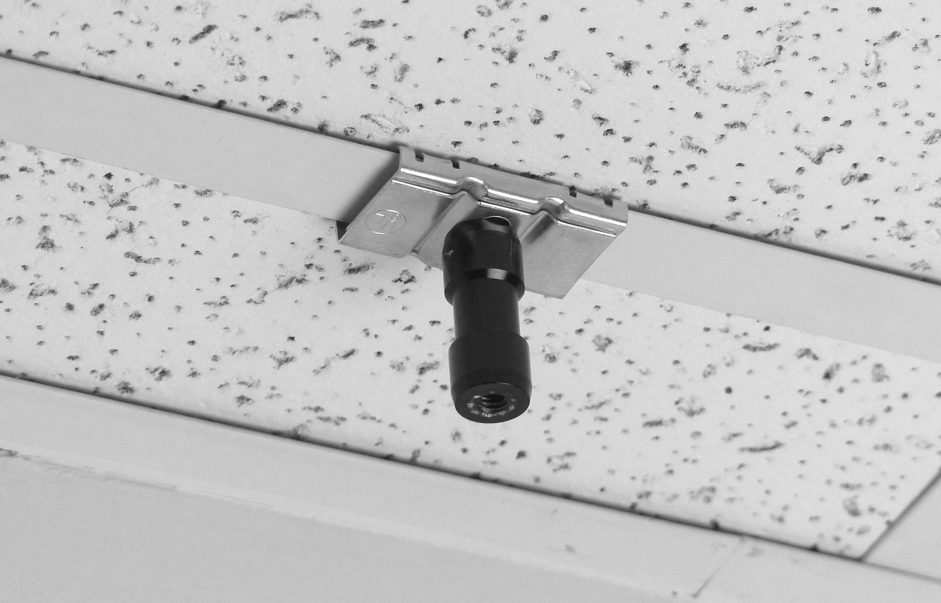 Suspended Drop Ceiling mounting clip - ALZO Digital