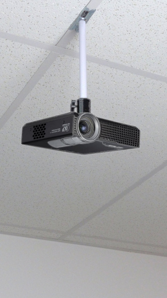 ALZO Suspended Drop Ceiling Video Pico Mini Projector Mount