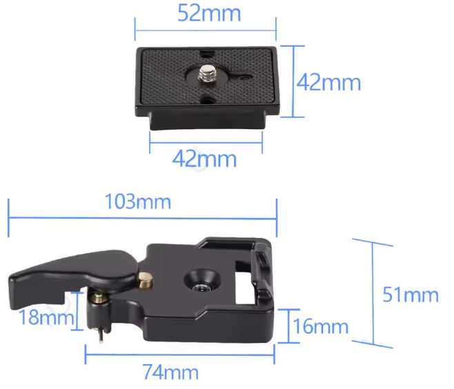 Alzo Camera Quick Release Accessory