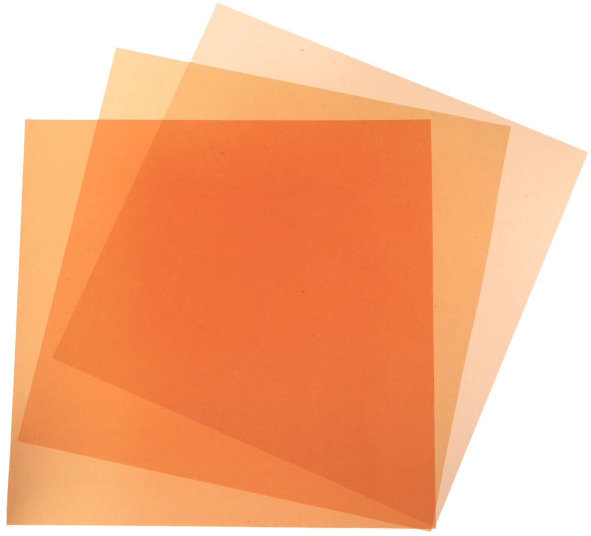 CTO (Color Temperature Orange) Color Correction Warming Gel Filter Selection Kit 8 x 8 Inches