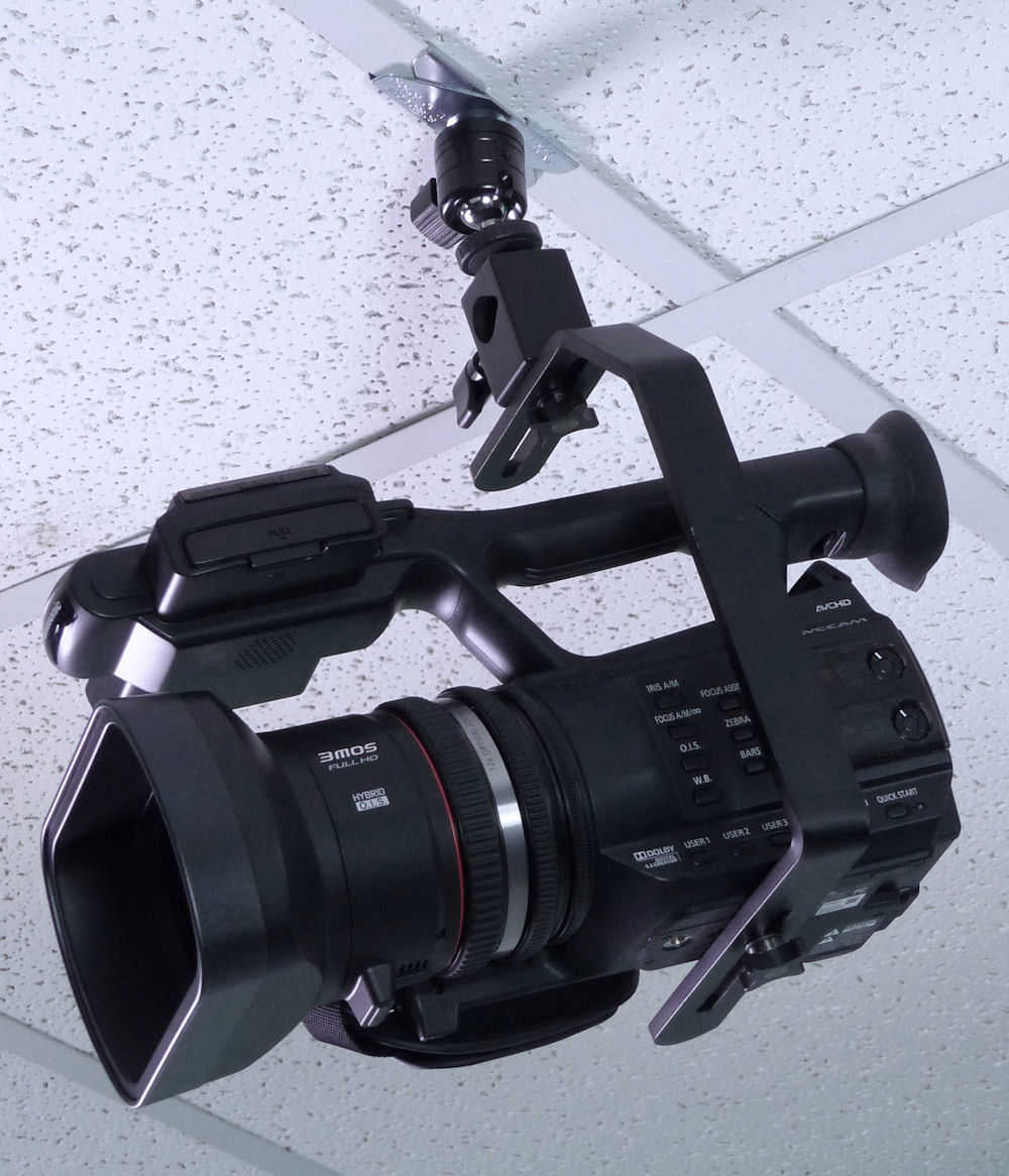 Lowerable Camera Frame ALZO Suspended Drop Ceiling Upright Camera Mount - ALZO Digital