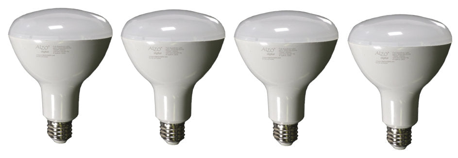 18W (150W Eqv) LED PAR38 Flood Bulb, 5500K Daylight, CRI 93+, Dimmable, E26/E27 Base – Joyous Light® (ALZO 2006) - 4 pack