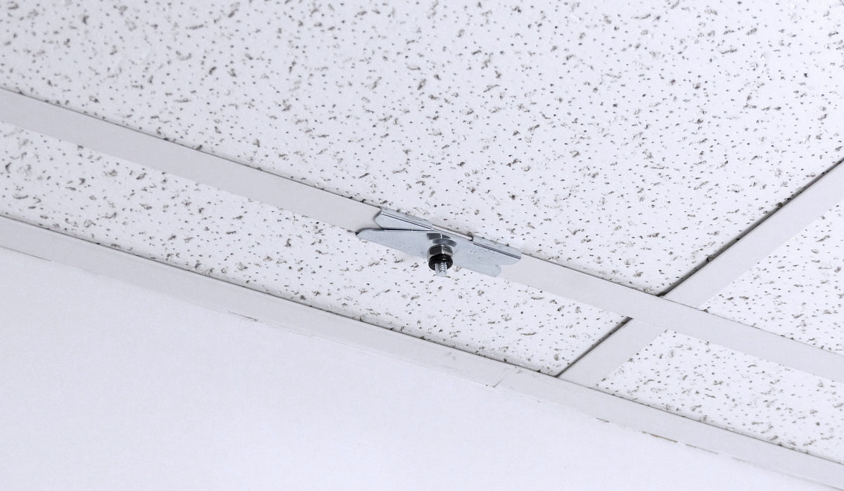 ALZO Suspended Drop Ceiling Mount for Dome CCTV Security Surveillance PTZ camera