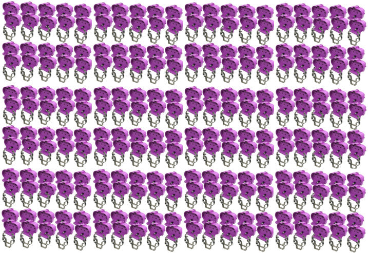 2G11 UV lamp holder kit X 250 - Extended life UV light bulb socket + clip for Germicidal &amp; Sanitizing light bulbs lamps