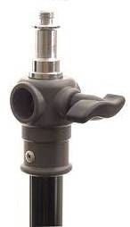 ALZO 10 Feet Air-Cushioned All Metal Light Stand connector pin