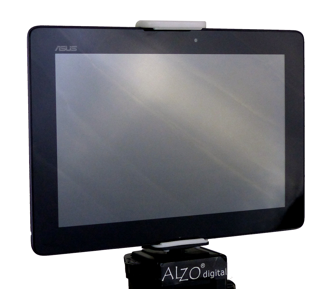 ALZO Adjustable Tripod Mount for iPad, Readers, Android Tablets on tripod