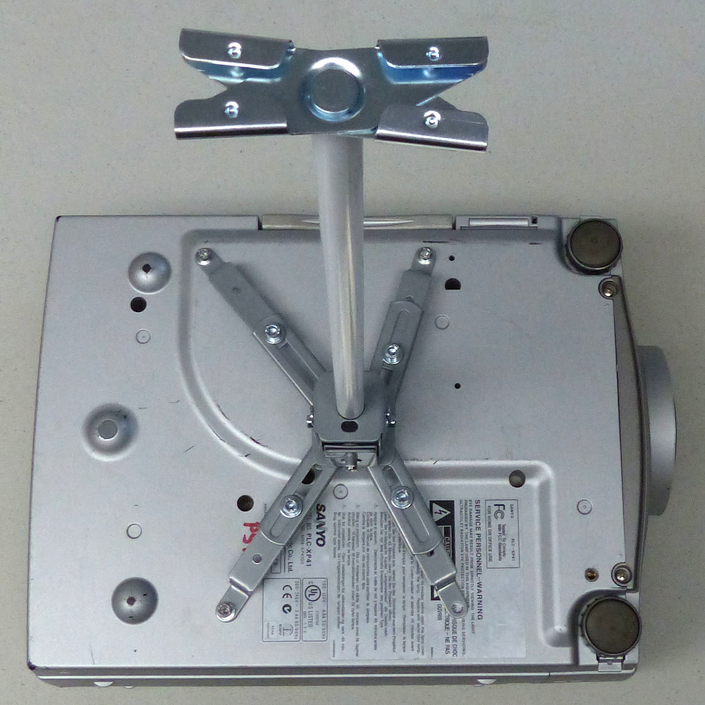 Projector Drop Mount Suspended Drop Ceiling Projector Mount | ALZO Digital