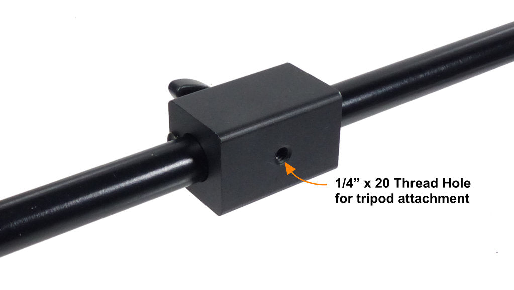 ALZO Horizontal Camera Mount, Tripod Accessory for Overhead Product Photography