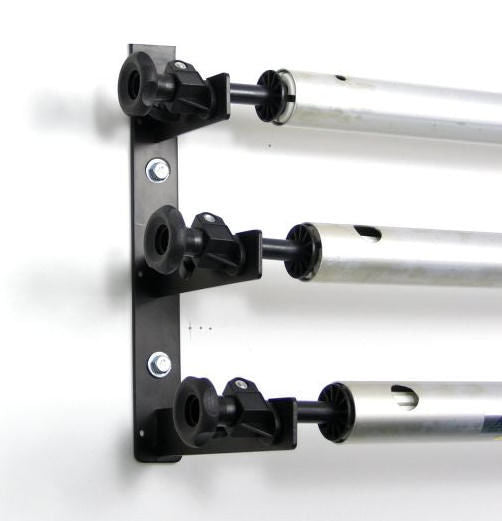 Wall Mount Background Support Kit with 3 to 6 poles and bracket