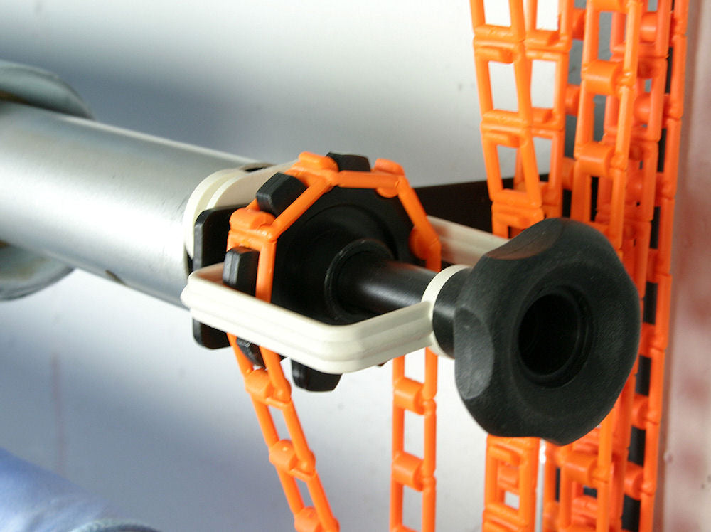 Wall Mount Background Support Kit with 3 poles chain roller