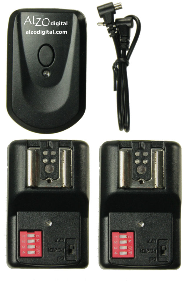 ALZO Wireless Flash Controller Speedlight Kit 16 Channel ALZO Wireless Flash Controller Speedlight Kit 16 Channel