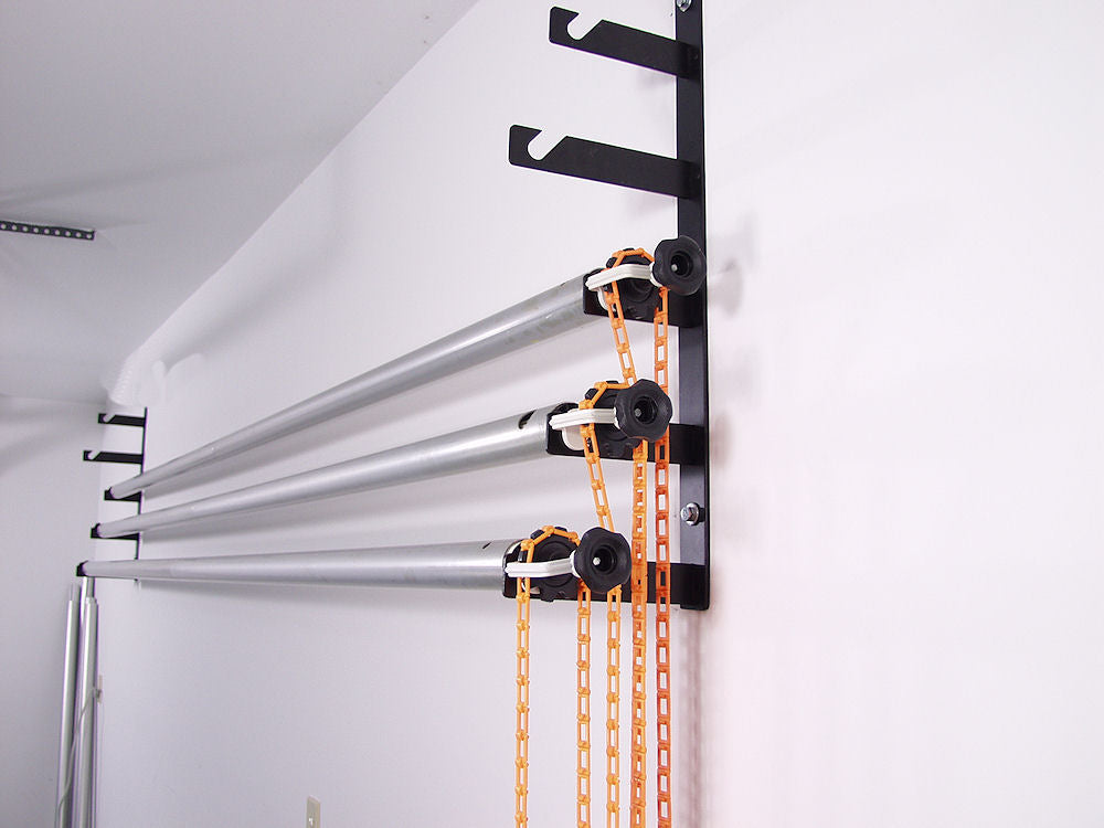 Wall Mount Background Support Kit with 4 poles