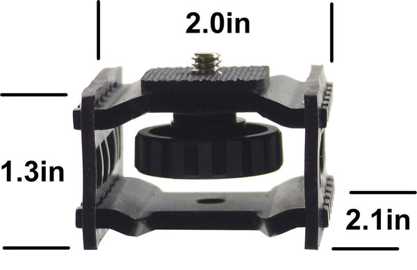 ALZO Audio Recorder Rubber Shock Mount for Tascam PortaCapture X6