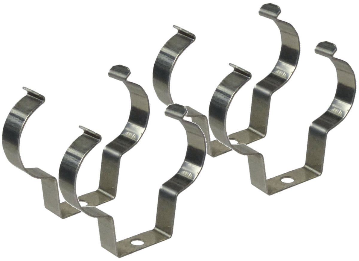2G11 CFL and UV Light Bulb Spring Metal Clip Lamp holder support - Set of 4 Clips