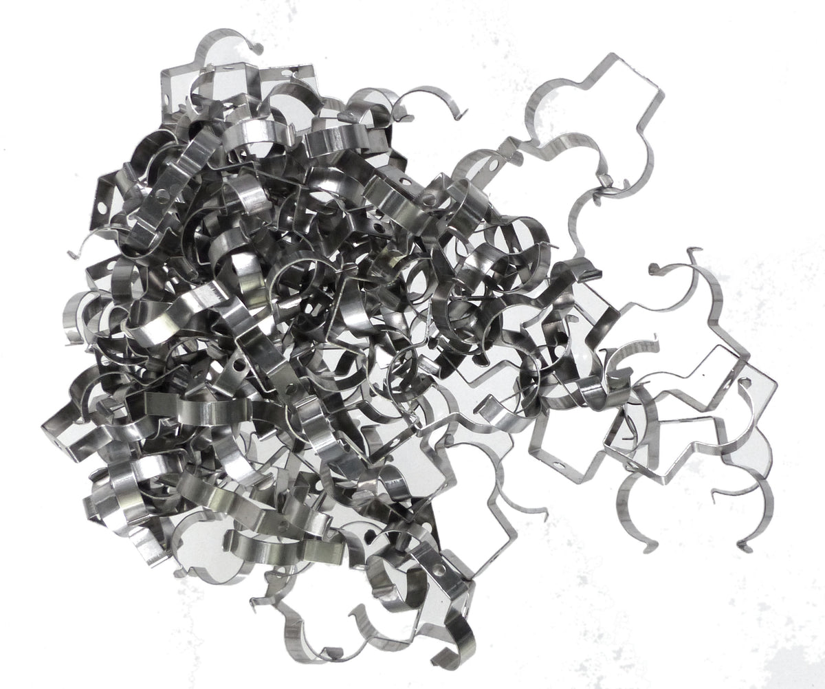 2G11 CFL and UV Light Bulb Spring Metal Clip Lamp holder support - Set of 100 Clips