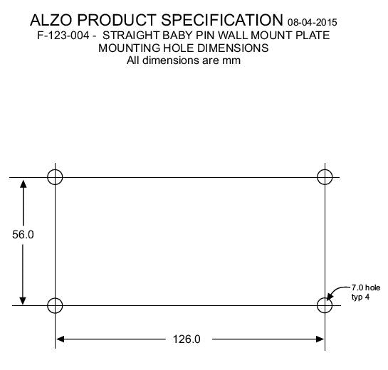 Wall Camera Mount with Ball Head - USED
