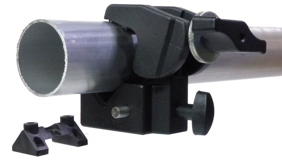 Super Clamp with 5/8 Light Mount Stud on 2 inch pipe