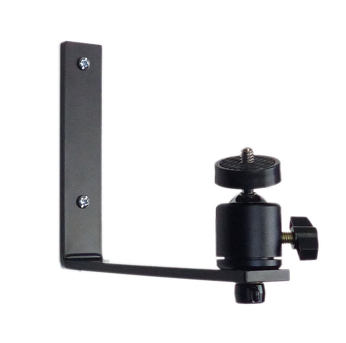Small Camera Wall Mount with Mini-Ball Head and anchors