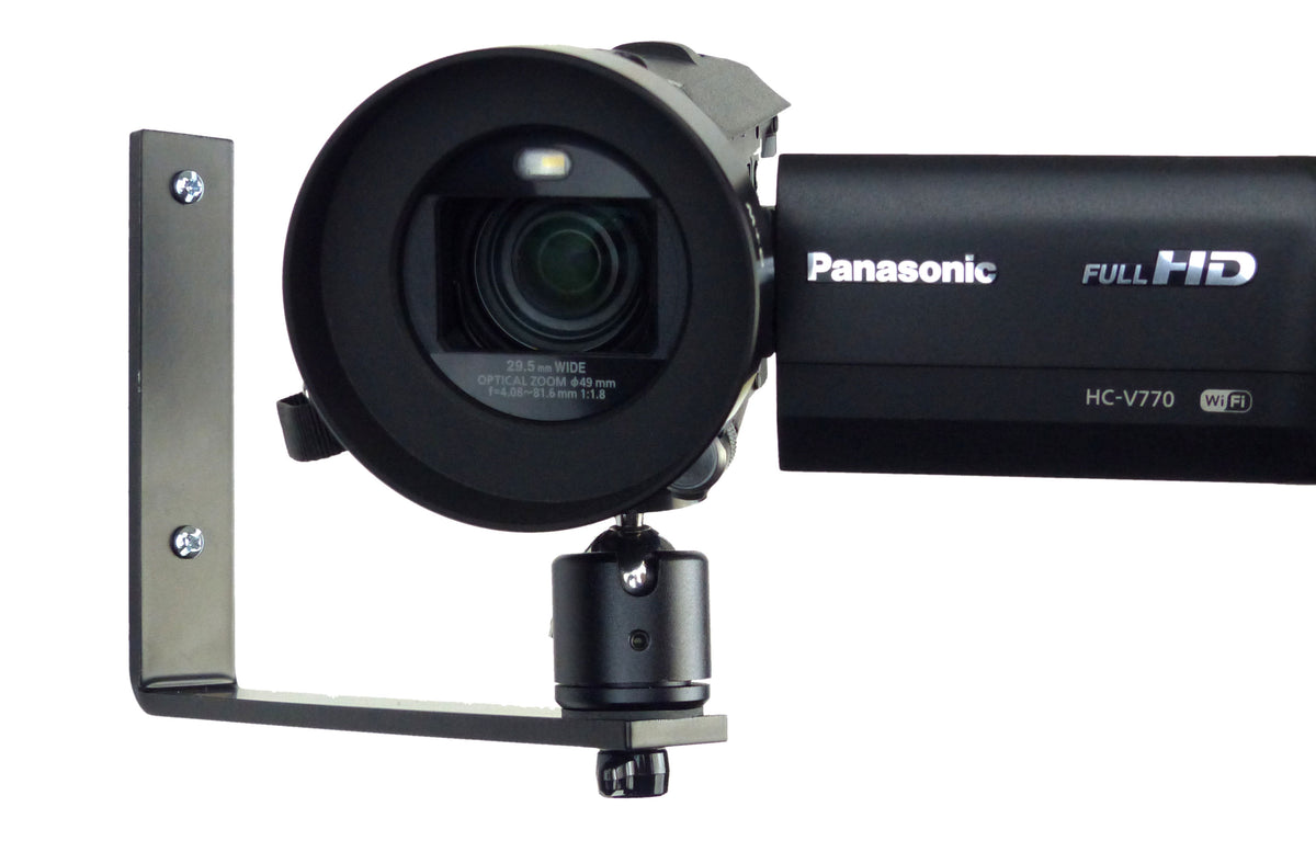 Small Camera Wall Mount with Mini-Ball Head and anchors - ALZO Digital