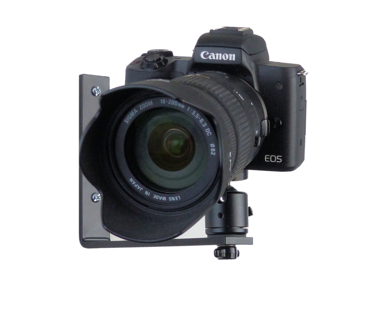 Small Camera Wall Mount with Mini-Ball Head and anchors