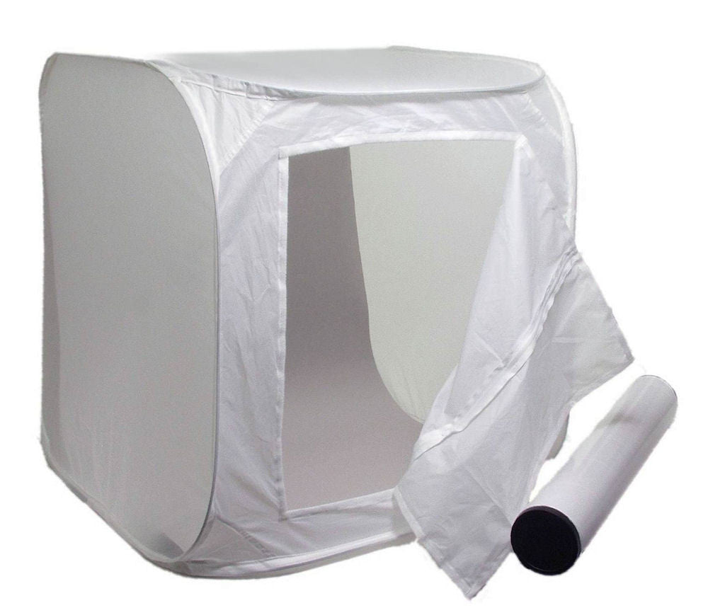 ALZO Photo Light Tent 14 Inch Cube Kit with Background Paper