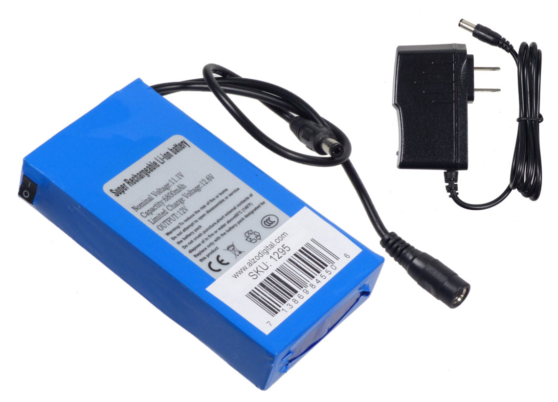 Alzo Lithium-Ion Rechargeable Battery for Newtek Connect Spark Mount