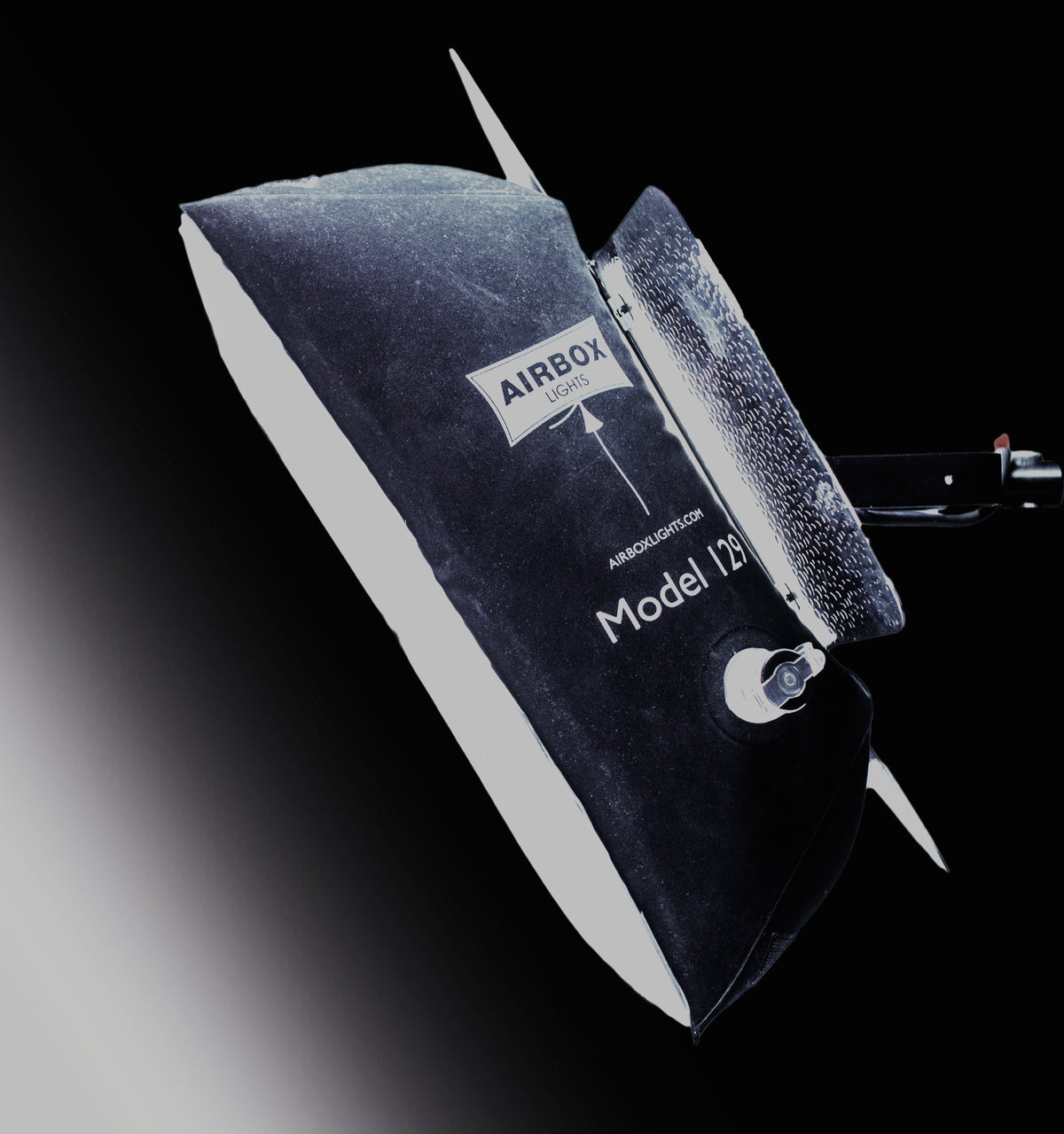 AIRBOX Model 129 Inflatable Softbox for LED lights - up to 12x9 inches