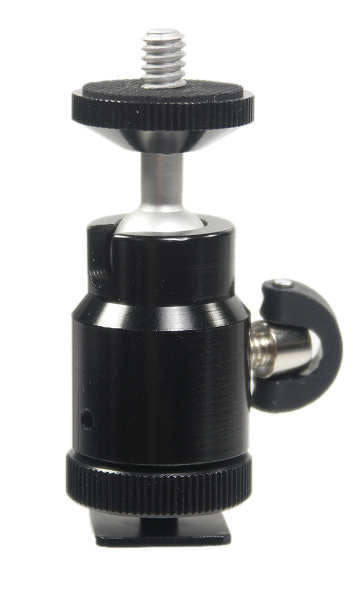 ALZO 795 Bi-Color Adjustable Extra Bright LED On Camera Video Light ball mount