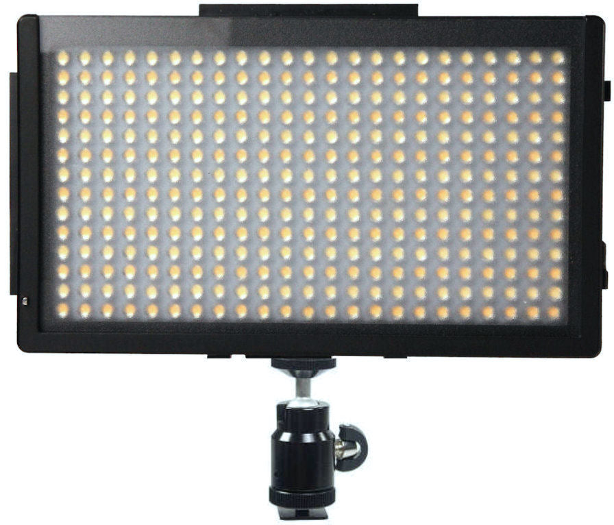 ALZO 795 Bi-Color Adjustable Extra Bright LED On Camera Video Light