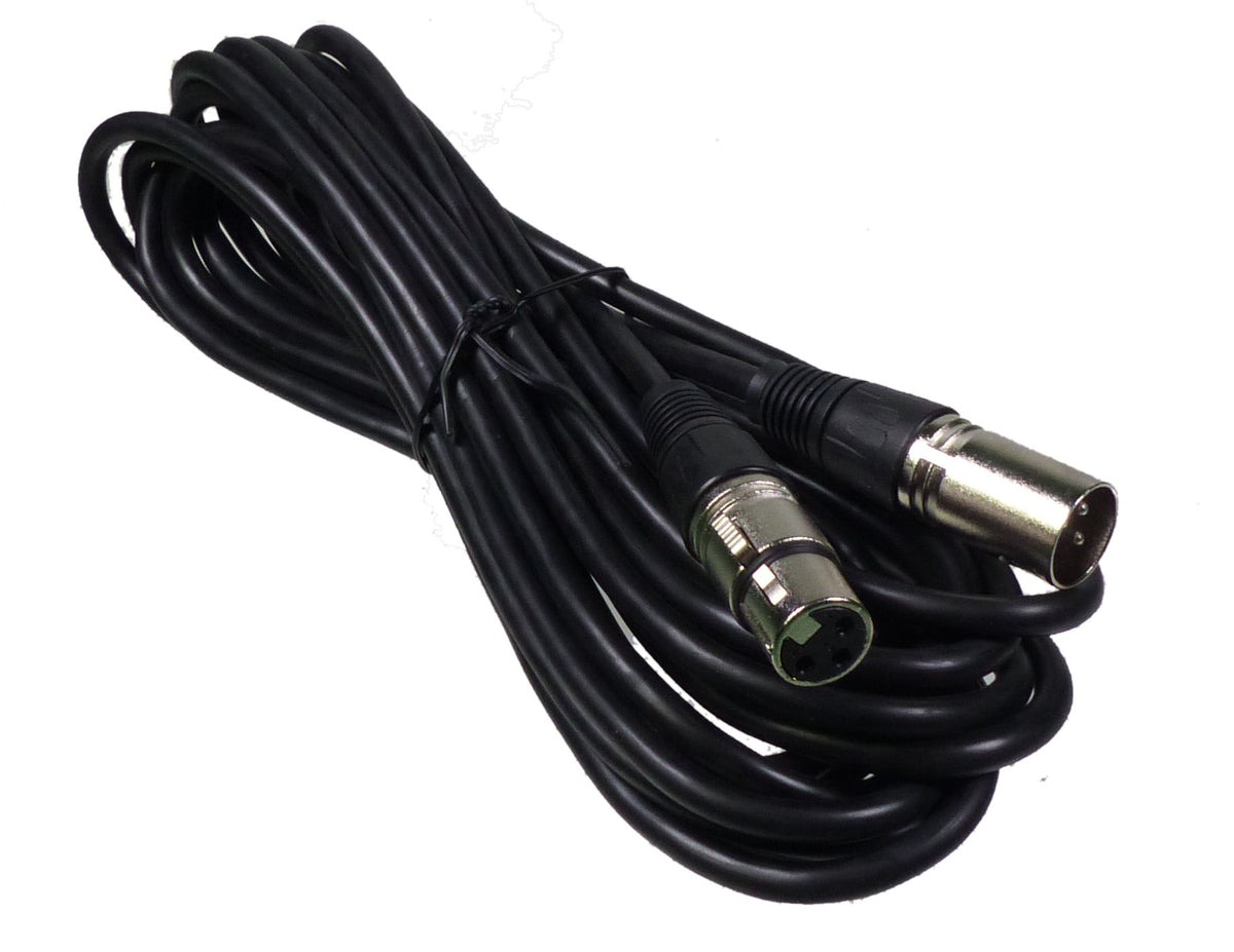 25 Foot Microphone cord XLR Male-Female Cord