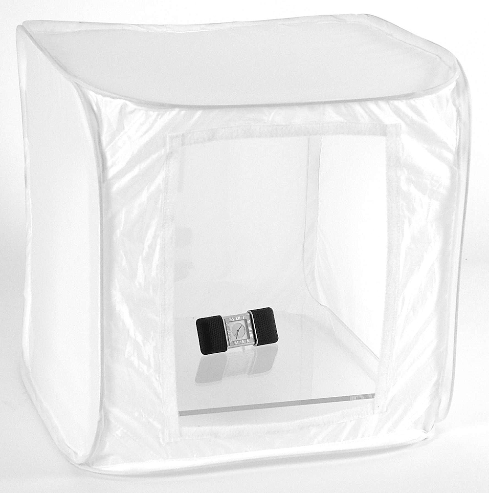 ALZO Clear Small Riser Photo Platform 11 x 11 Inches for Shadowless Product Photography in tent