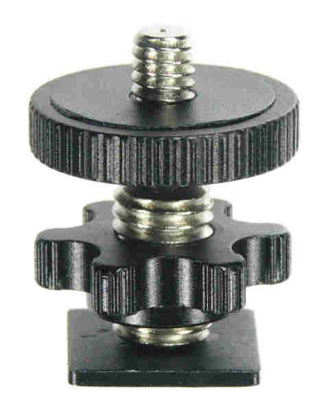 1/4 Inch Tripod Screw Adapter For DSLR Camera 4 Pack SLOW DOLPHIN 6 Pieces 1/4 Inch Hot Shoe Mount Adapter And 1/4"-20 Screw Thread Cold Shoe Flash Stand Adapter For DSLR Camera