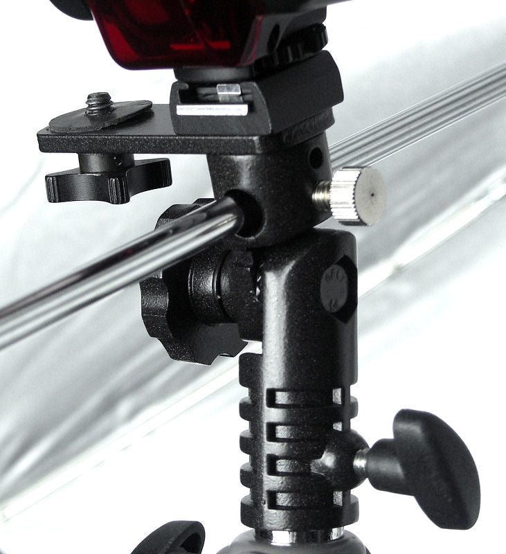 ALZO Flash Photo Umbrella Mount with 1/4 x 20 Screw with  umbrella