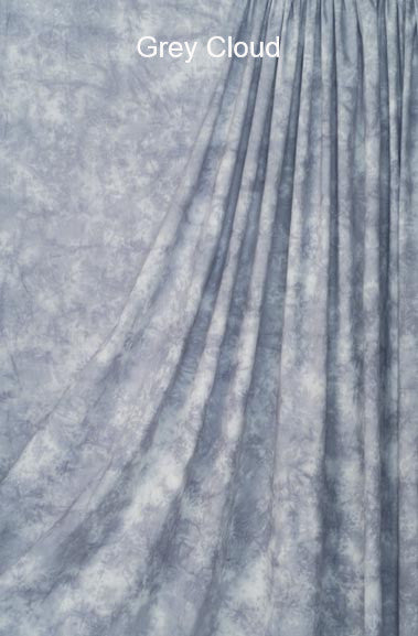 Muslin Photo Backdrop Grey Cloud