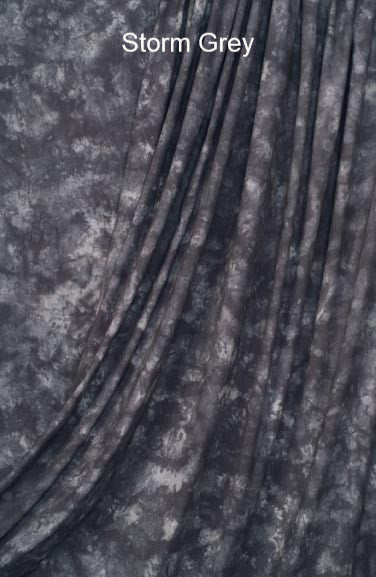 Muslin Photo Backdrop Storm Grey