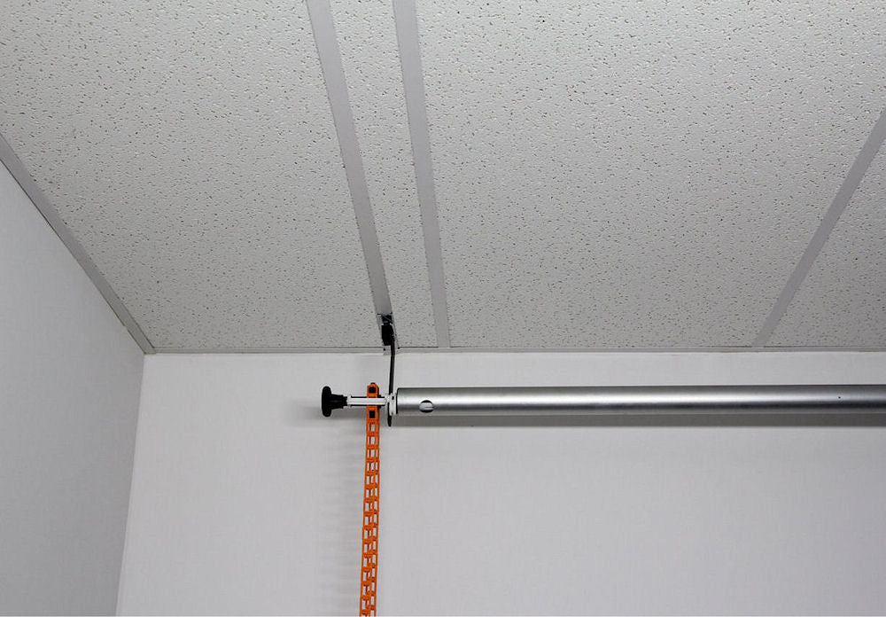 ALZO Drop Ceiling Background Support 10 Feet Wide on t-bar
