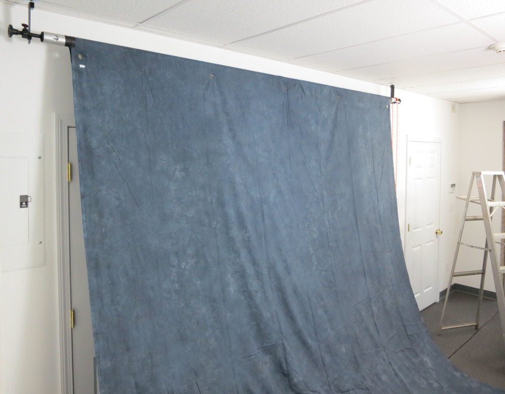 ALZO Drop Ceiling Background Support 10 Feet Wide with muslin