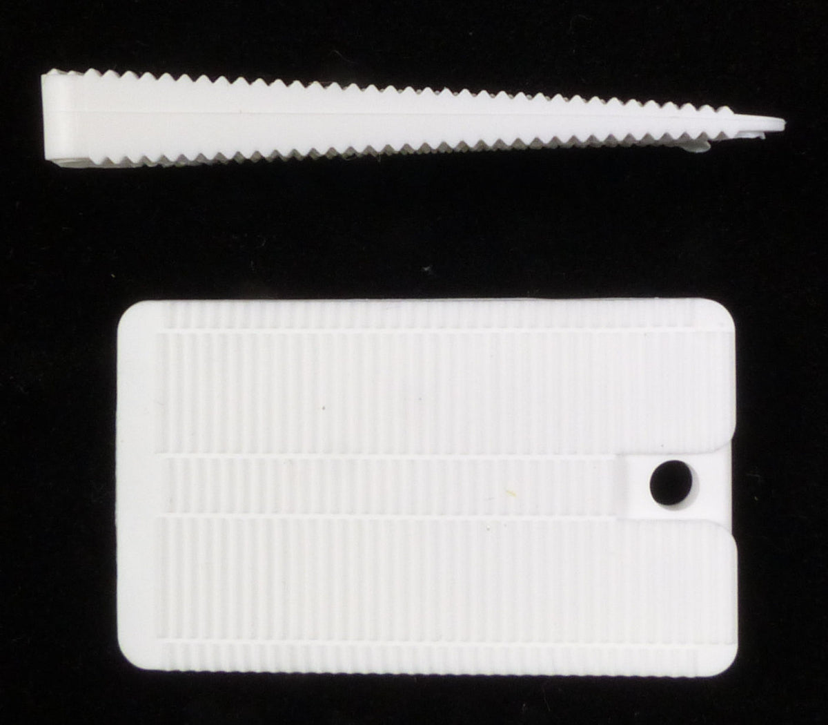 ALZO Paper Roll Wedge Kit top and bottom view