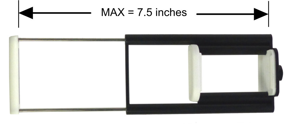 Horizontal Camera Mount for Tablet Overhead Product Photography expandable mount dimensions