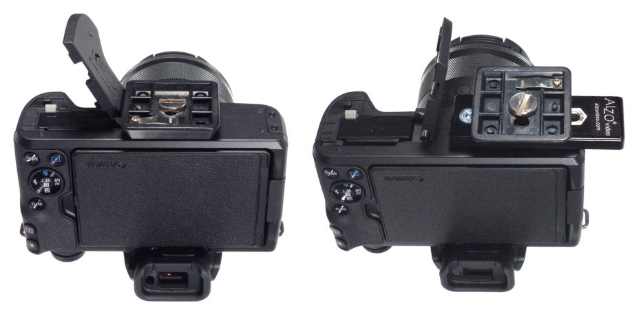 ALZO Liberator Battery Door Clearance Plate for Canon demo