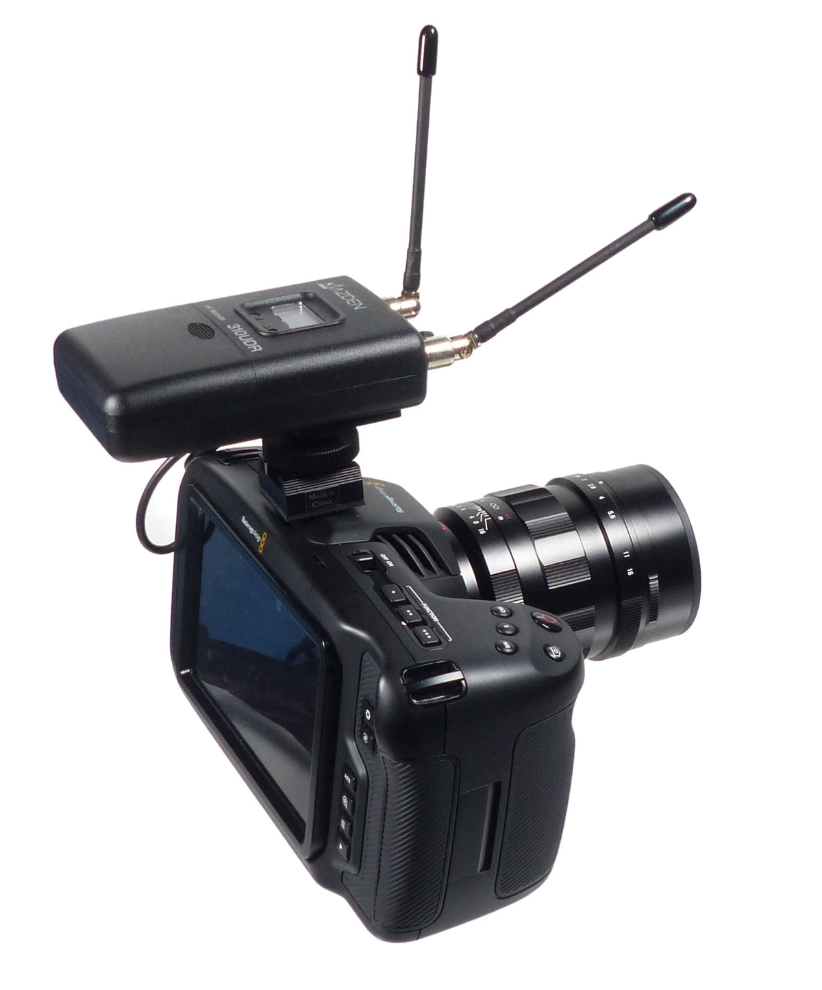 ALZO Cold Shoe Mount for BMPCC 4K, 6K Blackmagic Pocket Cinema Cameras, cages and Rigs