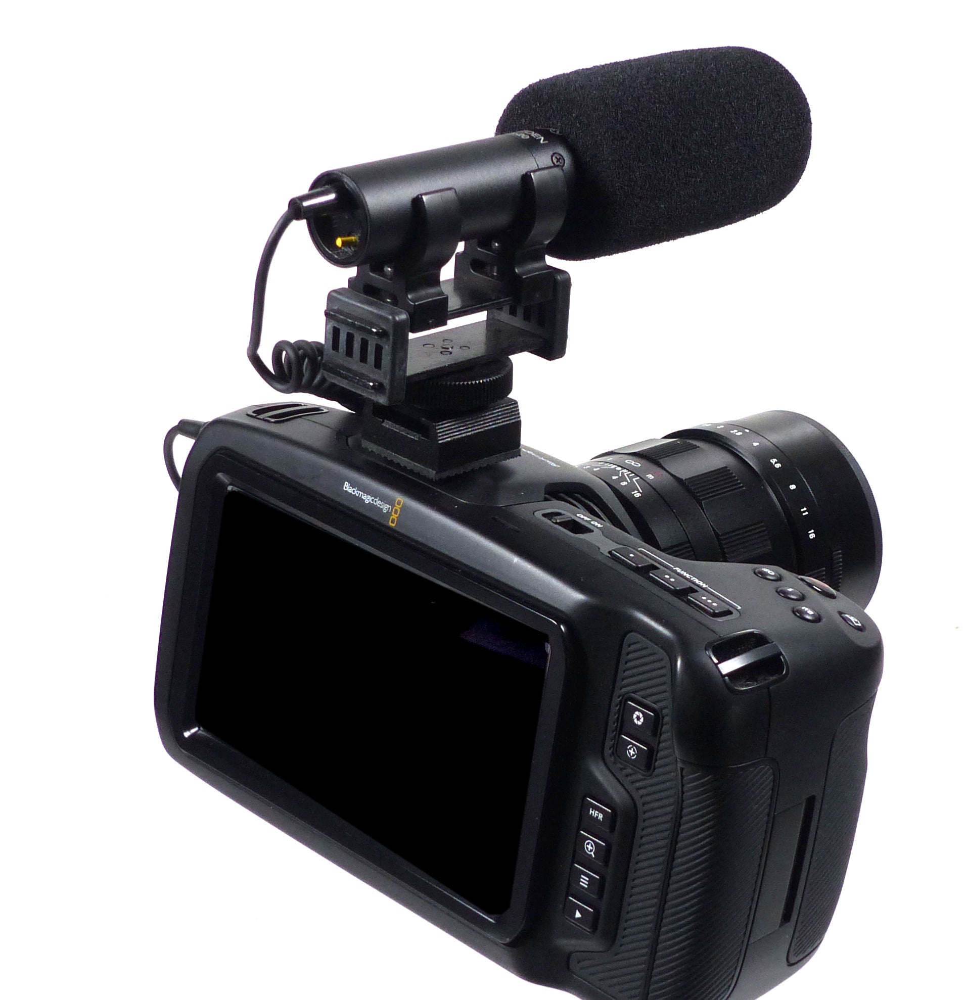 ALZO Cold Shoe Mount for BMPCC 4K, 6K Blackmagic Pocket Cinema Cameras -  ALZO Digital