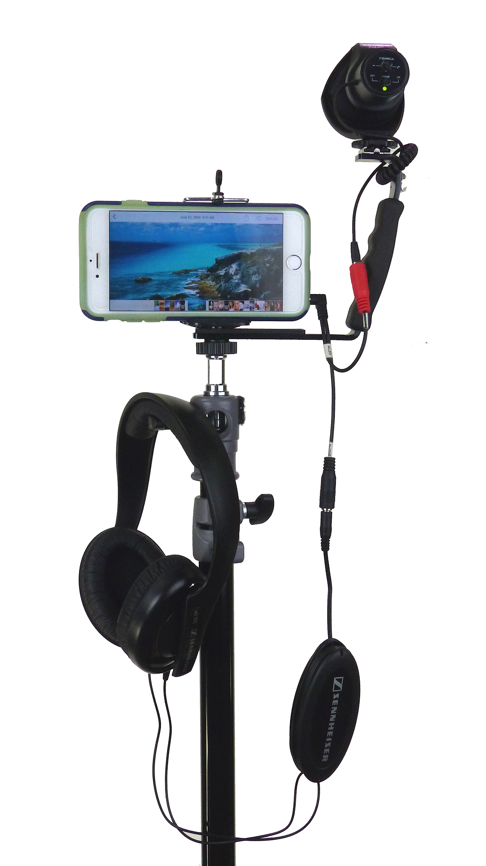 ALZO Smartphone TRRS Adapter Break-Out Y Splitter Cord with