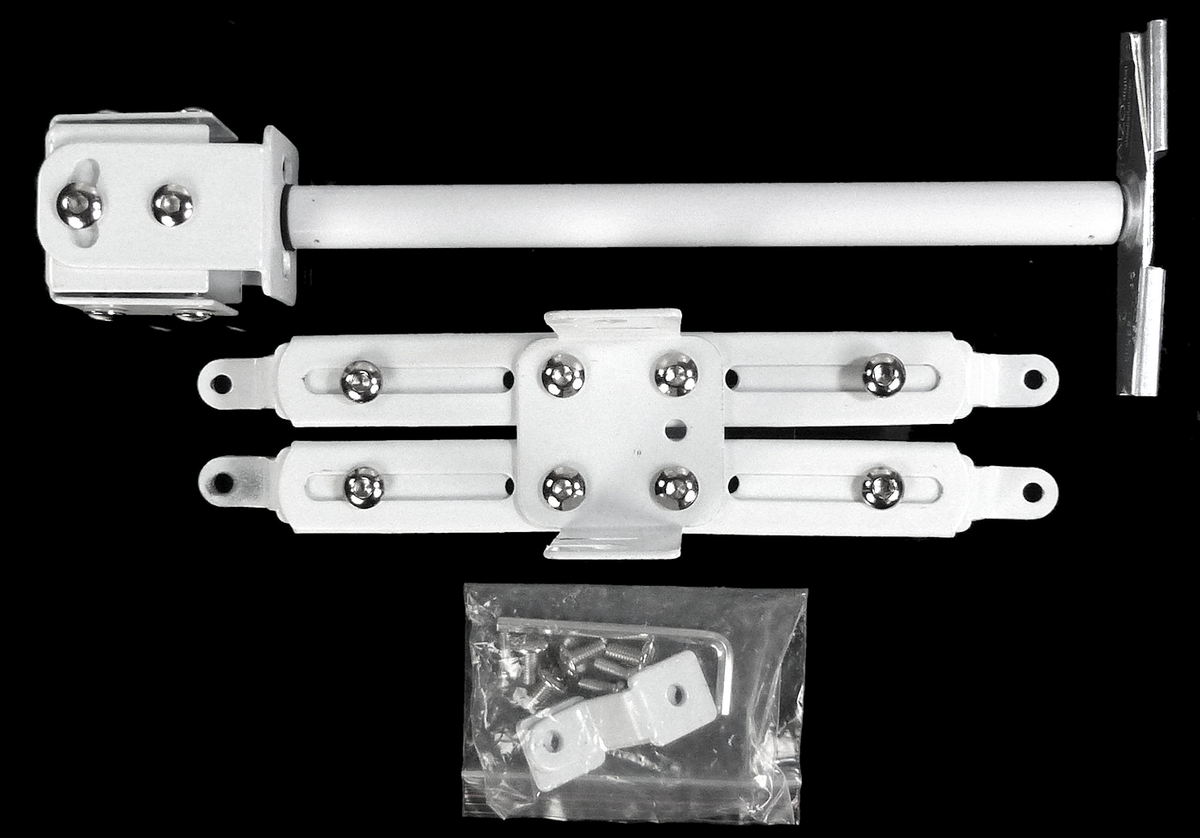 ALZO Short Suspended Drop Ceiling Video Projector Mount with Scissor Clamp for T-Bar Attachment parts