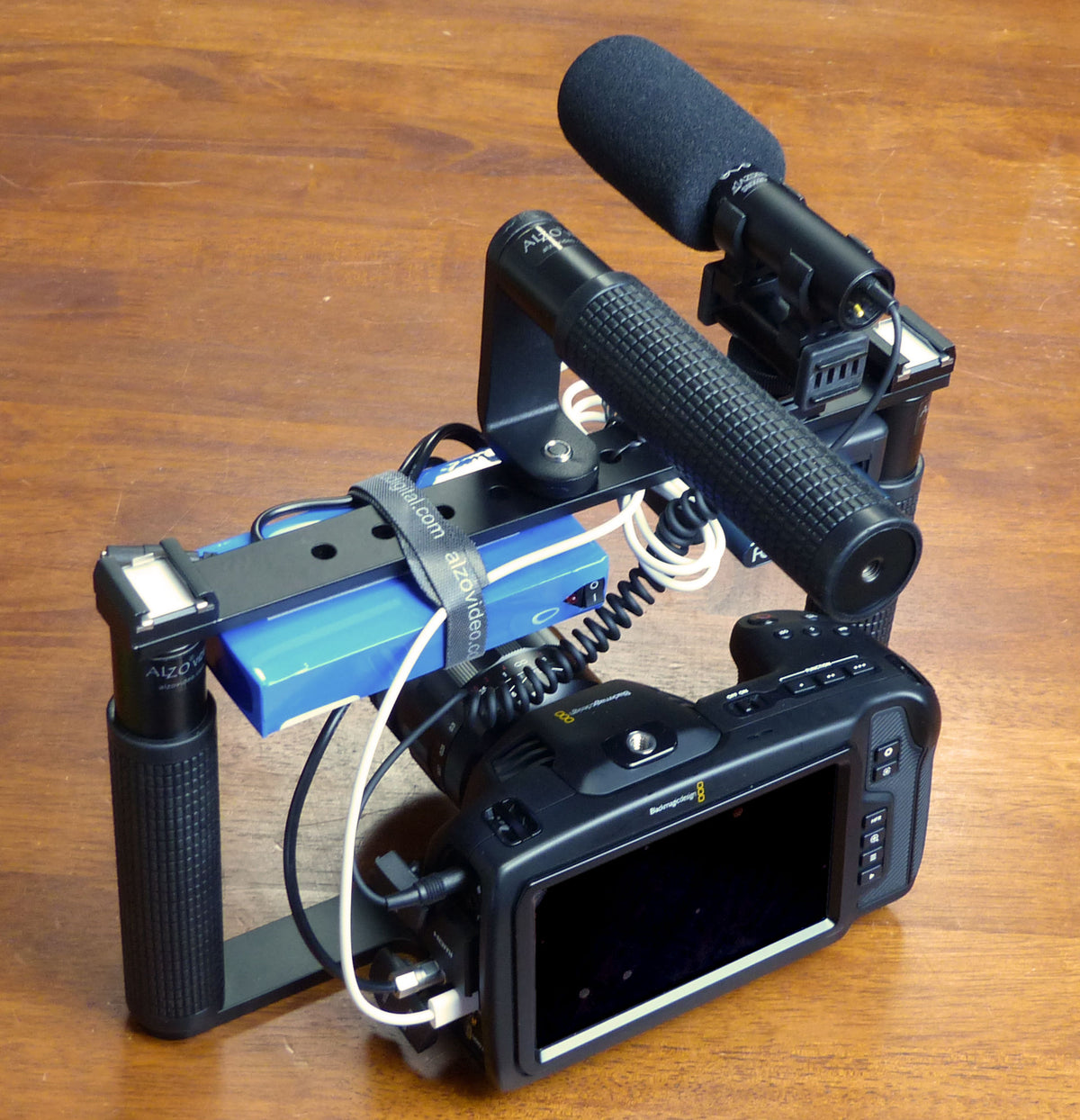 ALZO BMPCC 4K &amp; 6K Cinema Camera Transformer Rig Full Gear Kit