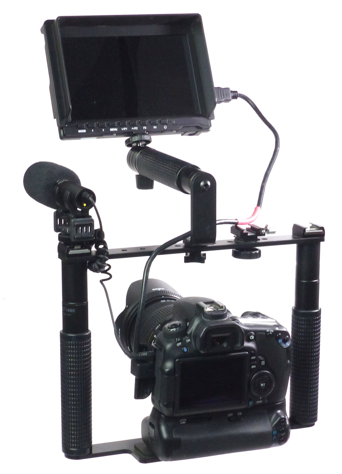 ALZO Transformer DSLR Rig, Handle and Extenders Kit