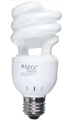 ALZO 15W Joyous Light® Full Spectrum CFL Light Bulb 5500K _ 15 watts - 650 lumens