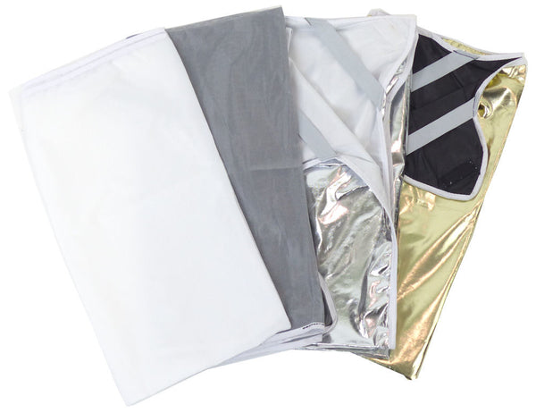 Extended Frame Diffuser ALZO Easy Frame Diffuser and Reflector Scrim Kit - 1 Meter square ...